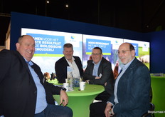 Bij De Heus Voeders: Jan van Gorp, Albert Everts, Chris Knippers en Arno van Gorp. Laatstgenoemde heeft het team zeer recent versterkt.